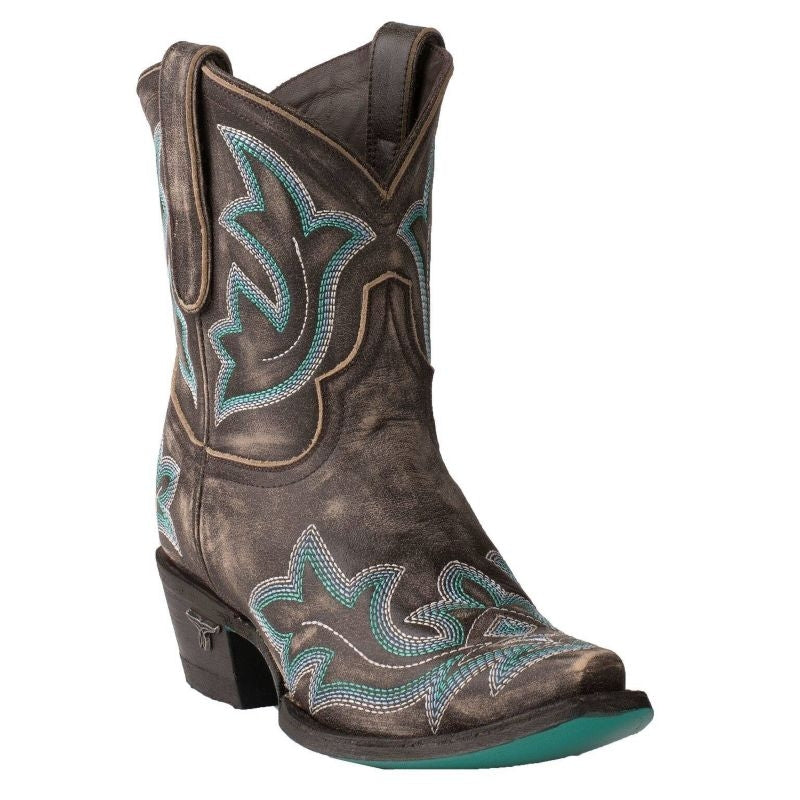 Lane Saratoga Ladies Booties 7.5 Ashwood