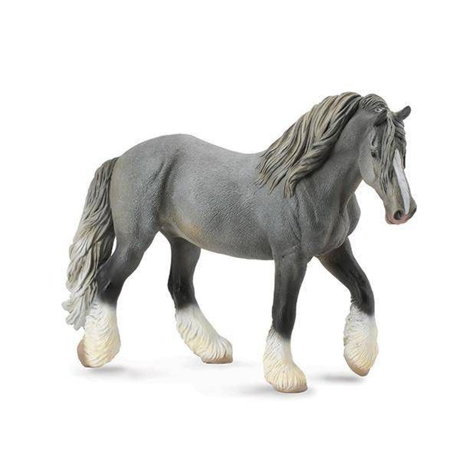 Breyer by CollectA Grey Shire Mare 6.7L x 4.8