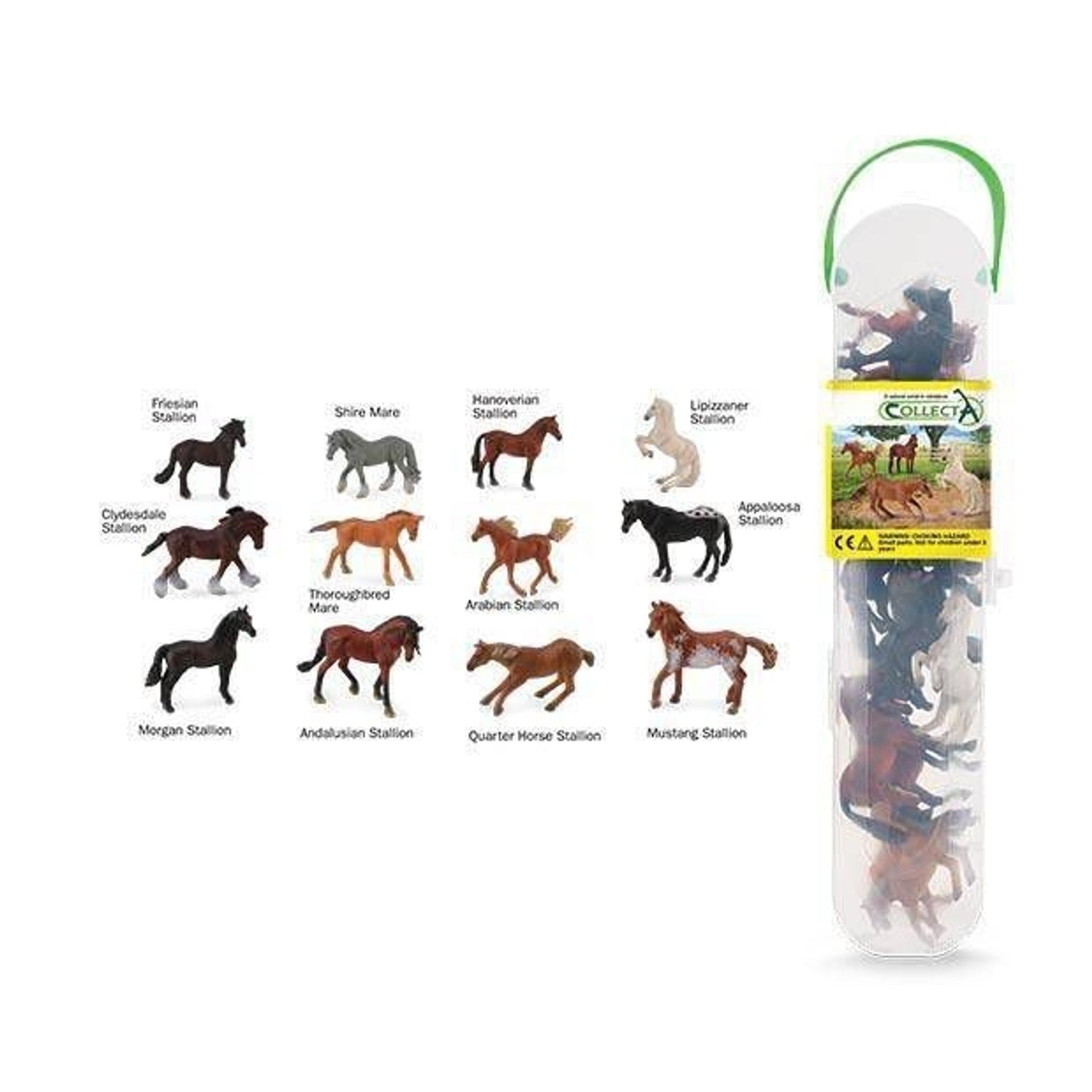 Breyer by CollectA Box Of Mini Horses 1 3/16 to 2