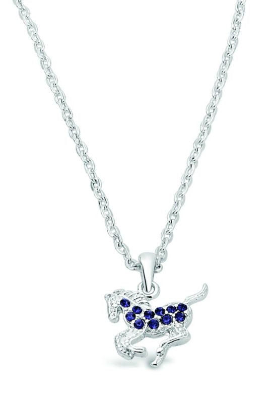 Kelley Kids Galloping Horse Necklace 16in