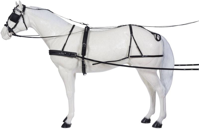 Tough1 Bio-Thane Horse Harness Black