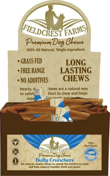 Fieldcrest Farms Bully Crunchers Beef Chews