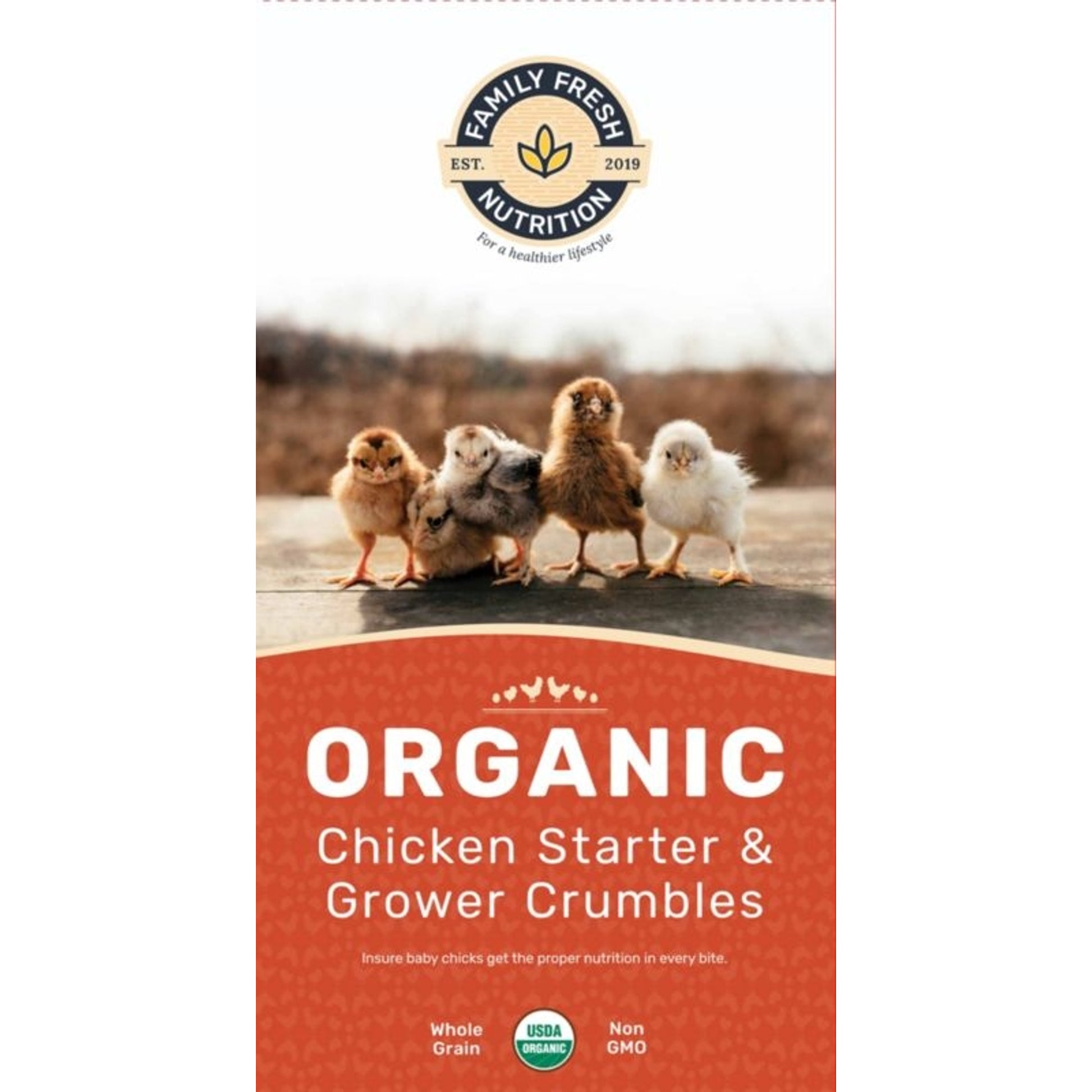 Family Fresh Nutrition Organic Chick Starter/Growe
