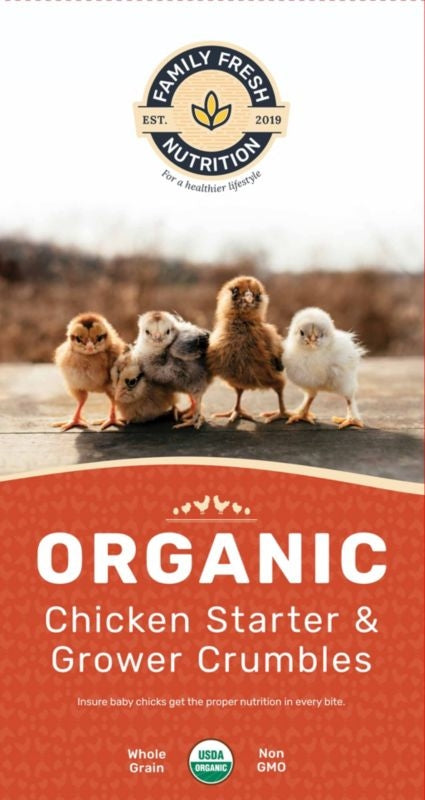 Family Fresh Nutrition Organic Chick Starter/Growe