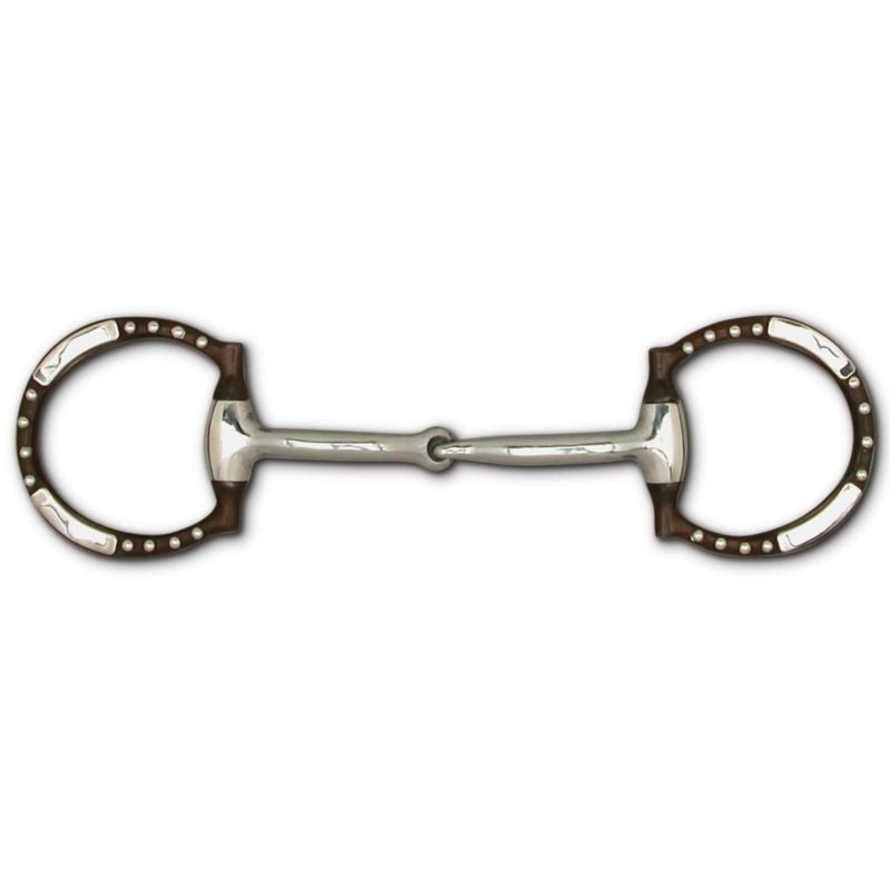 Toklat Dee Ring Snaffle Bit 5 Brn