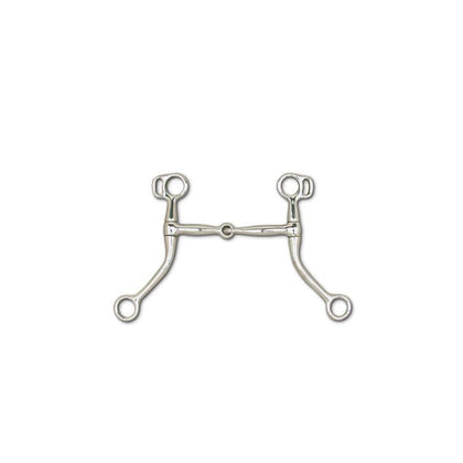 Toklat Swept Back Shank Snaffle 5 Brn