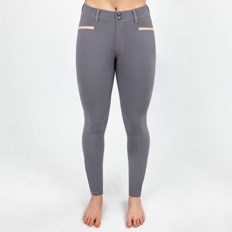 Irideon Ladies Camber Knee Patch Breeches 24 Black
