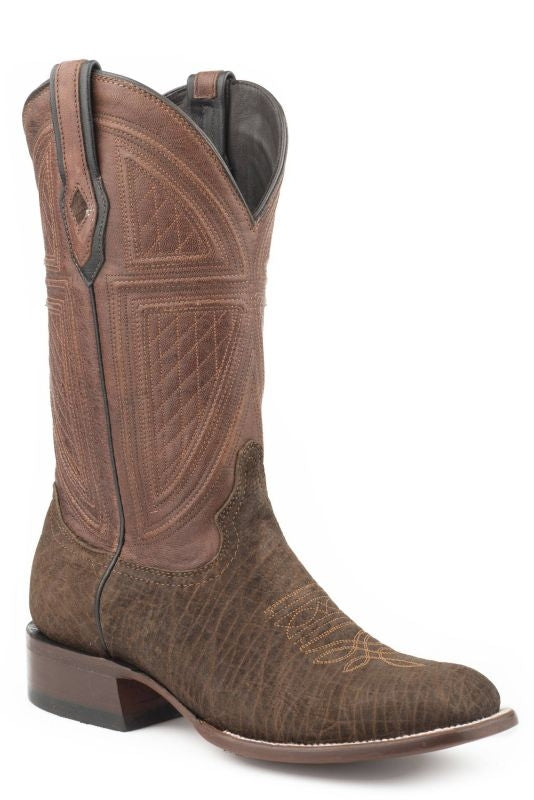Stetson Mens Plentywood Hippopotamus Cowboy Boots