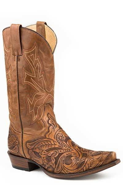 Stetson Mens Wicks Snip Boots