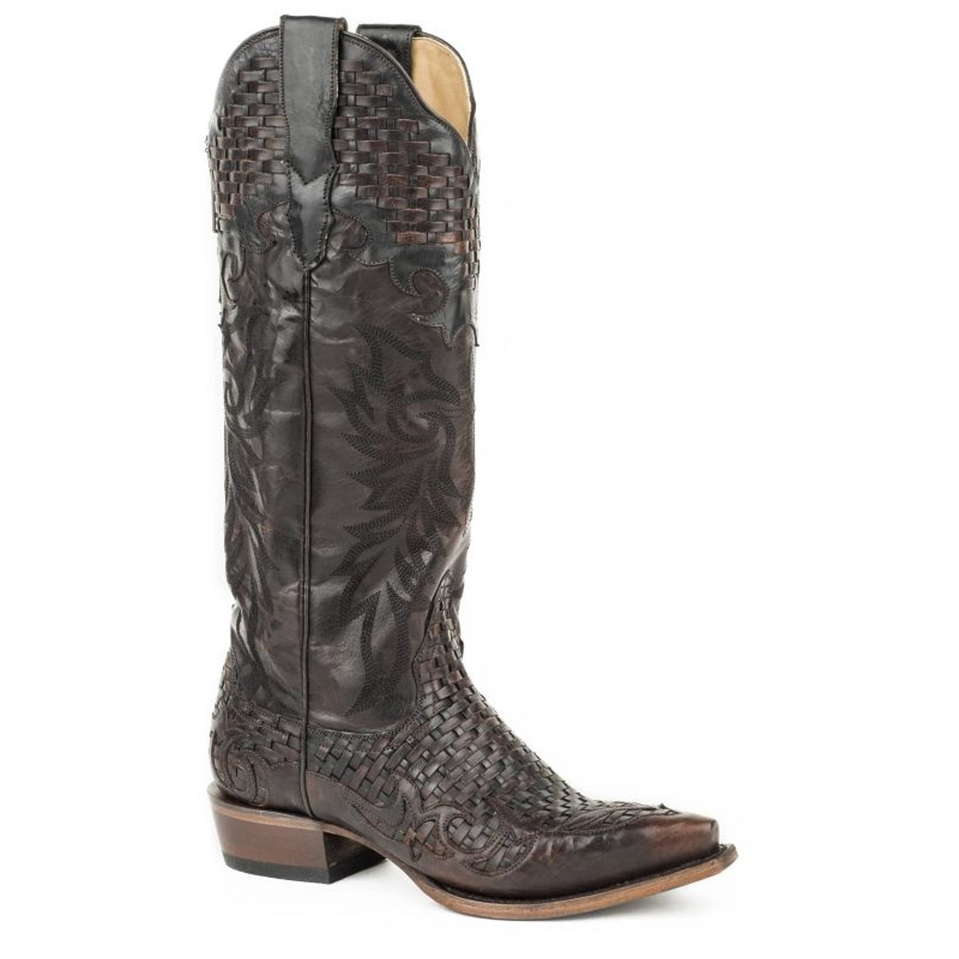 Stetson Ladies Paloma Leather Handcrafted Boots 8