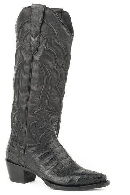 Stetson Ladies Talita Caiman Handcrafted Boots 8 B