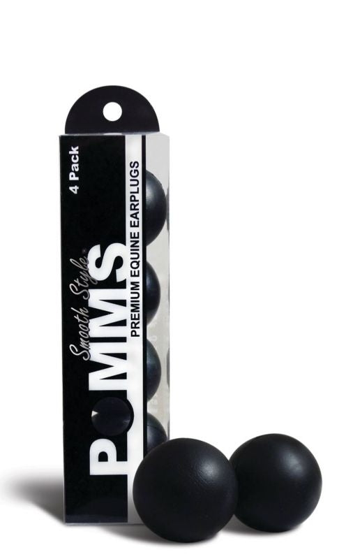 Pomms Premium Smooth Equine Earplugs - Pack of 4 H