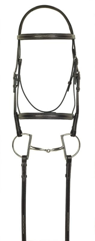 Aramas Fancy Square Raised Padded Bridle with Fanc