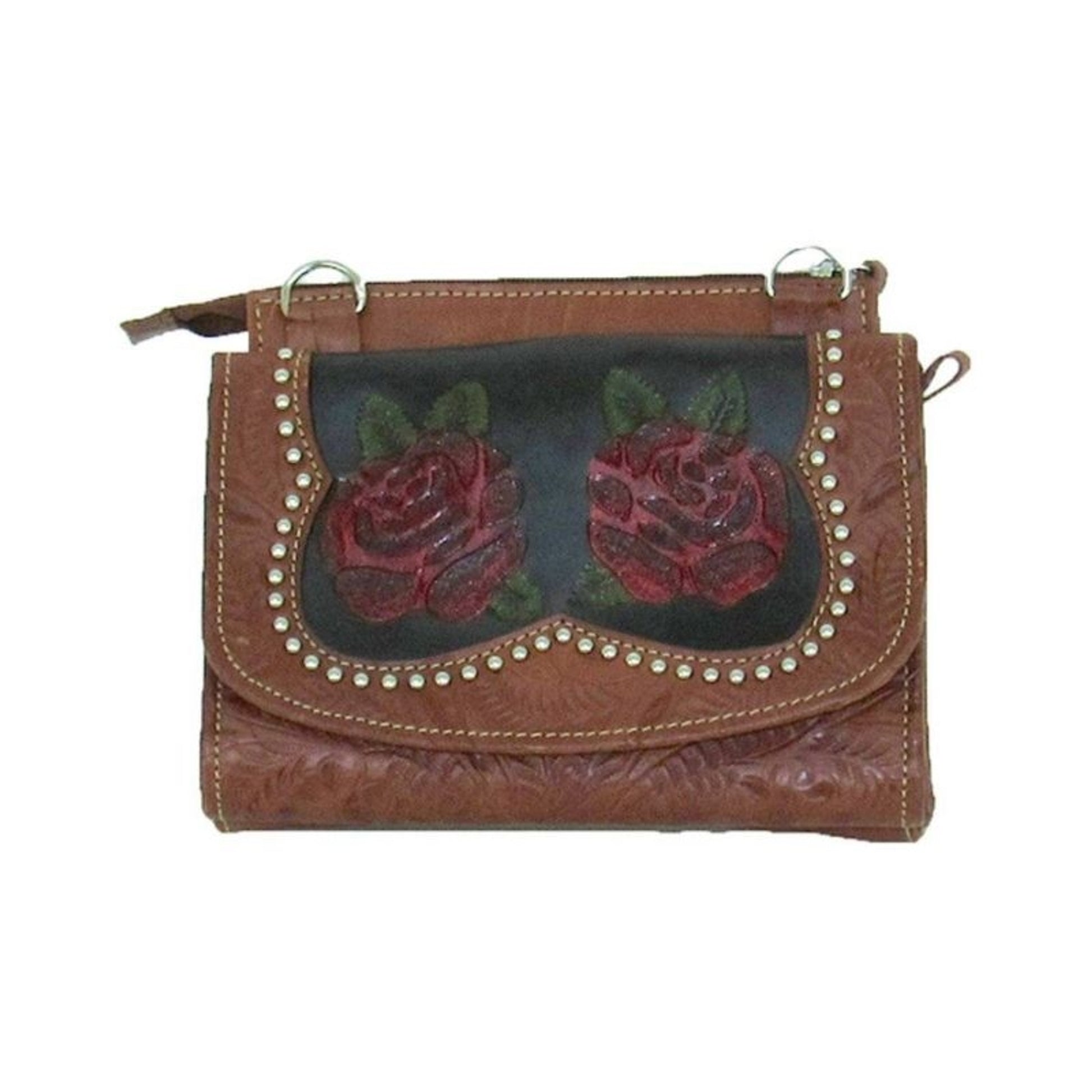 American West Roses Are Red Small Crossbody Bag 7.
