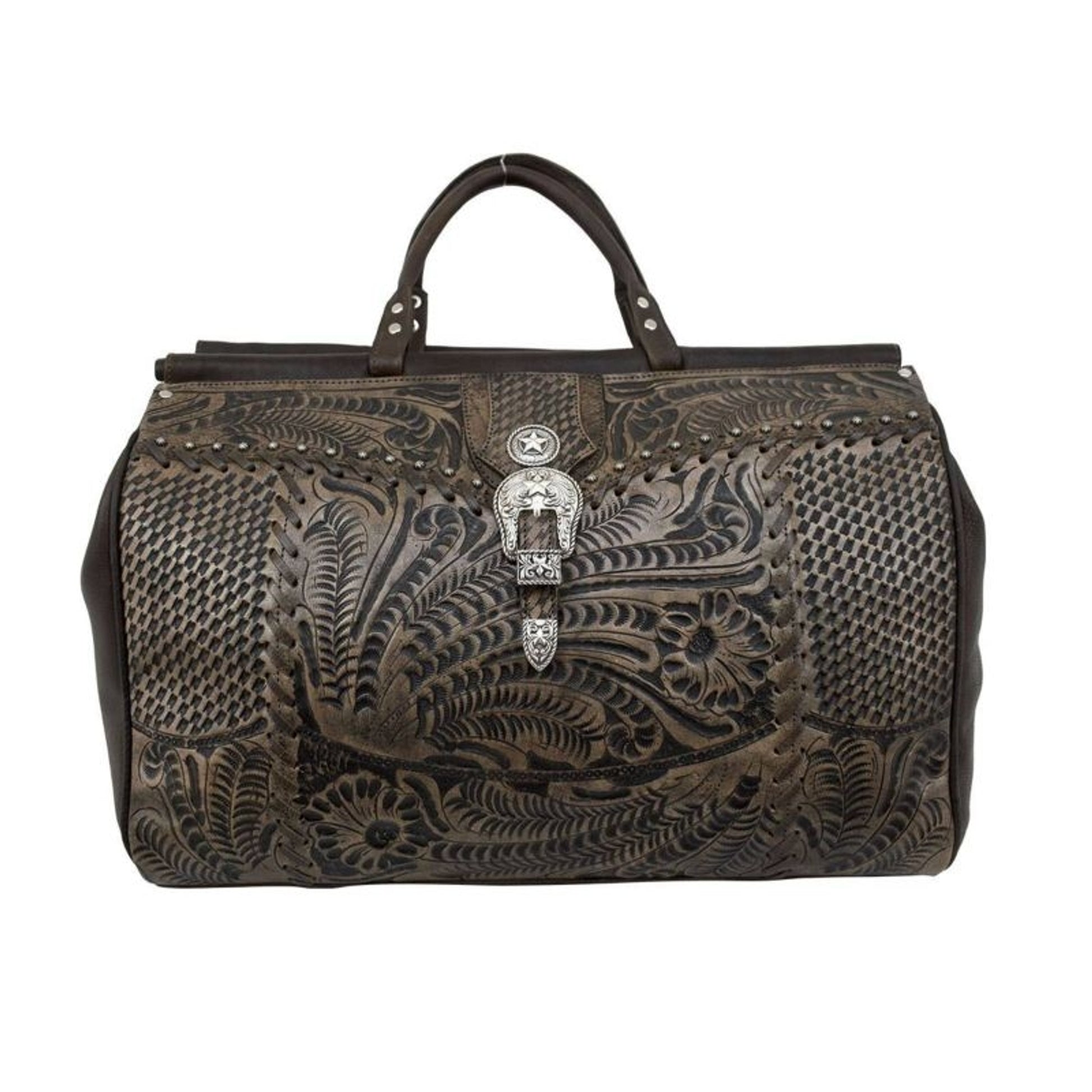 American West Retro Romance Duffle Bag 18" x 13" x