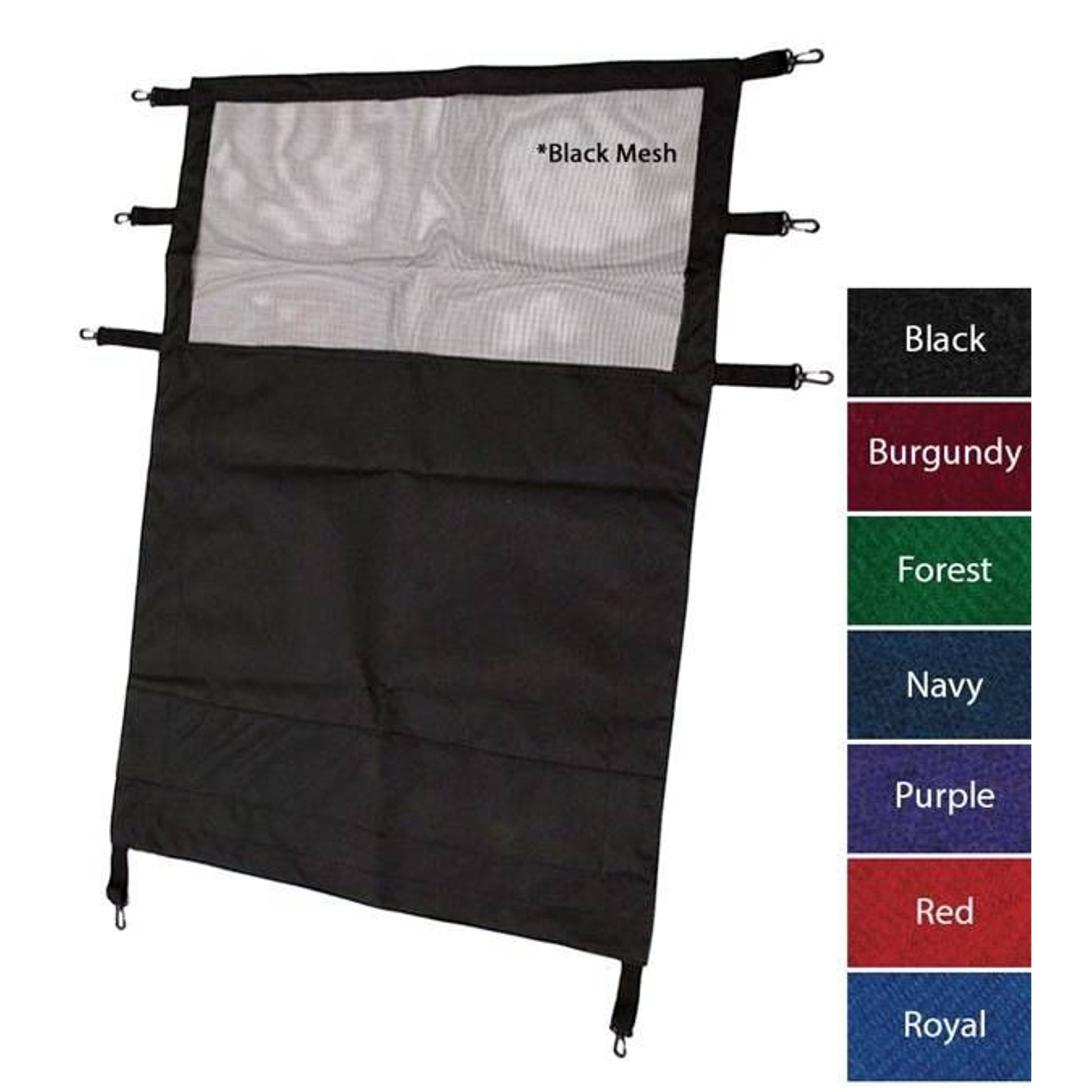 Jacks Jog Cart Apron 34" x 48" Black