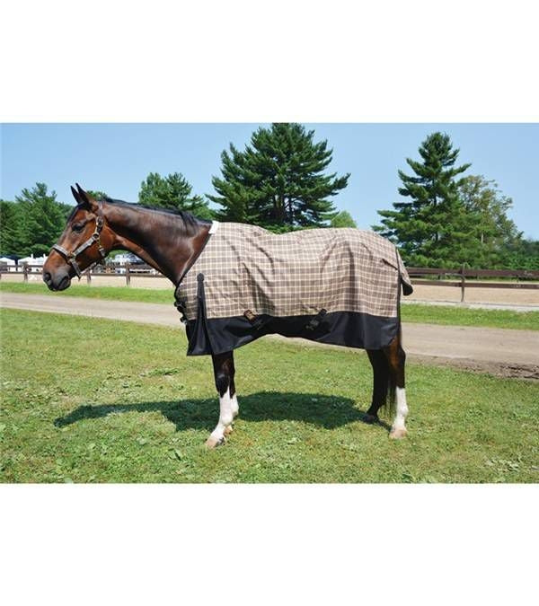 Baker Black Label Turnout Sheet 72 Original Plaid