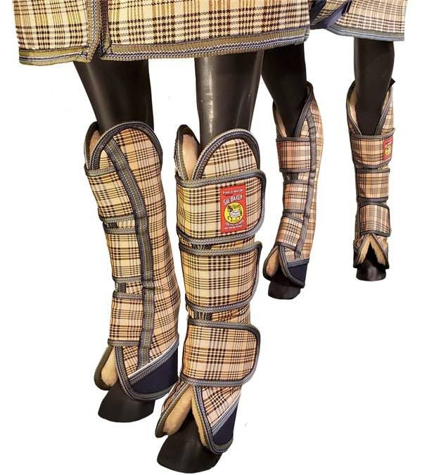 Baker Fleece Trailering Boots - Set of 4 Cob Origi