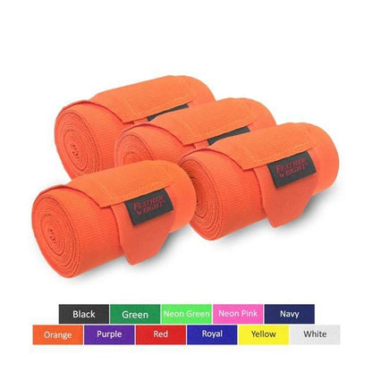 Feather-Weight Brace Running Bandages Set of 4 Bla