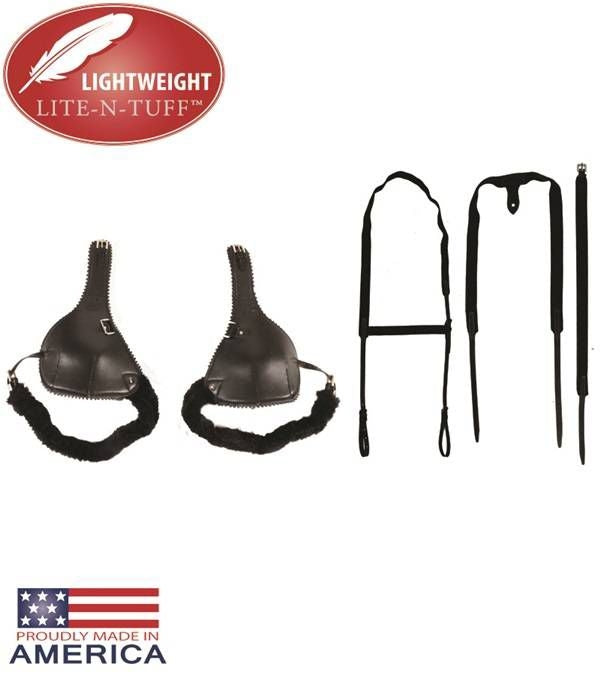 Feather-Weight LITE-N-TUFF Leather Elbow Boots wit