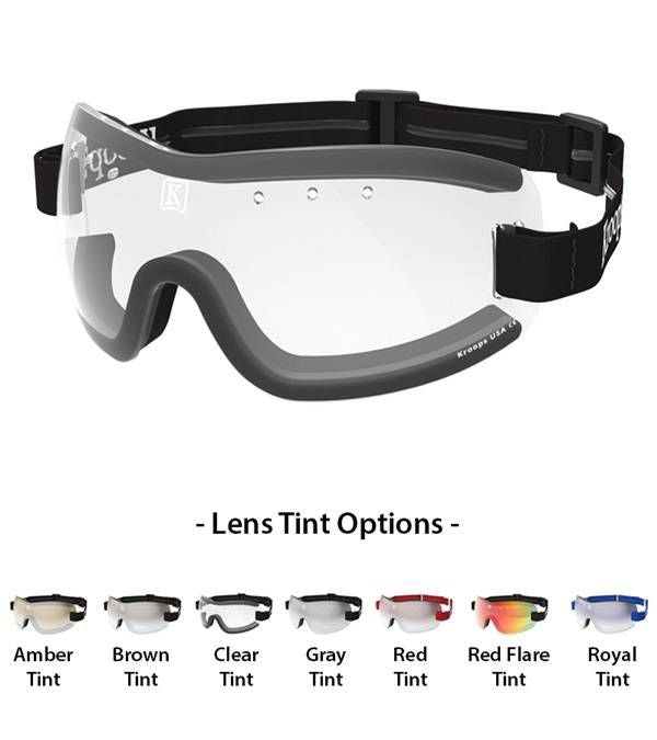 Kroops 13-Five Goggles One Size Gray Tint/Black