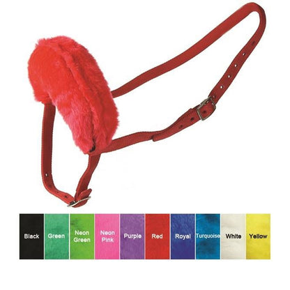 Jacks Large Thoroughbred Shadow Roll 3/4" Wide Bla