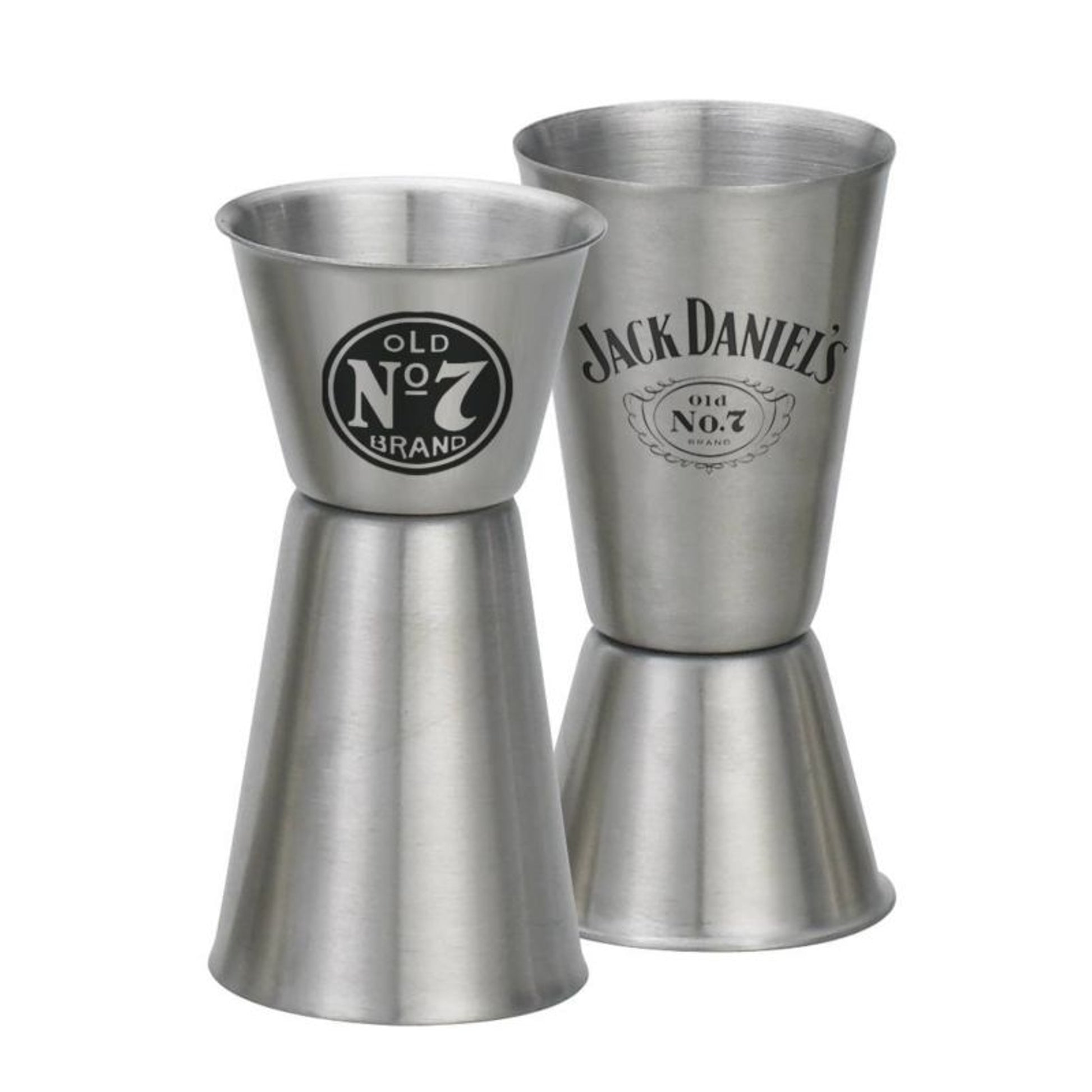 Jack Daniels Label Double Jigger 2 oz/1oz Stainles
