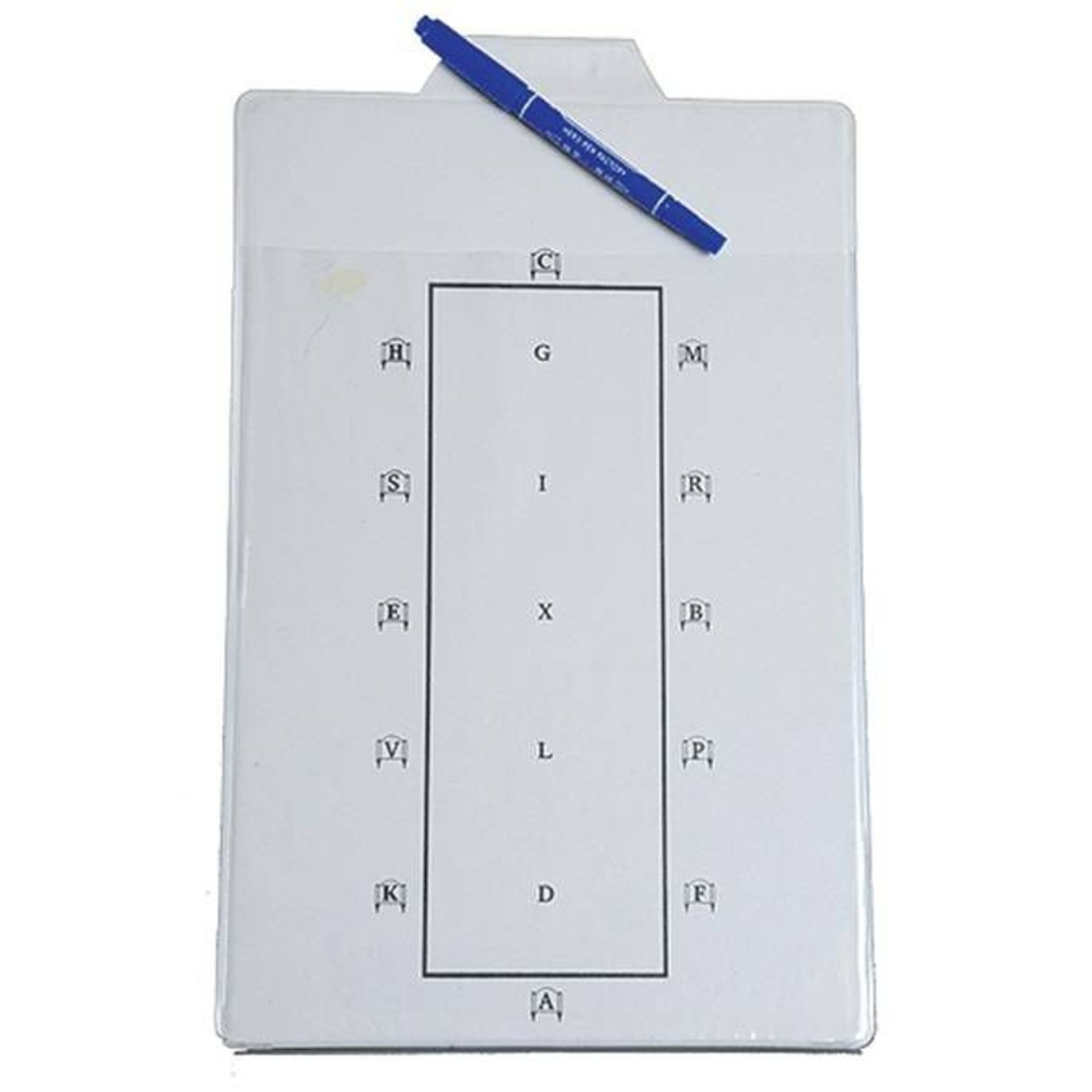 Jacks Dressage Pattern Board 13-3/4" x 9"