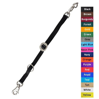 Jacks Trailer Tie with Iron Bull Snaps Adjusts to