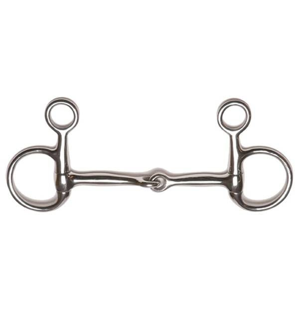 Jacks Baucher Training Snaffle Bit 5" Stainless St