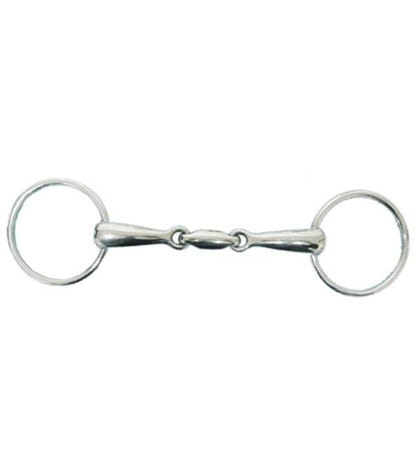 Jacks Horizontal Elliptical Link Loose Ring Snaffl