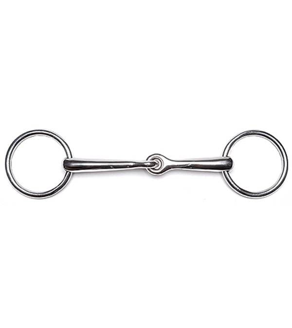 Jacks Loose 55mm Ring Snaffle Bit 5" Stainless Ste