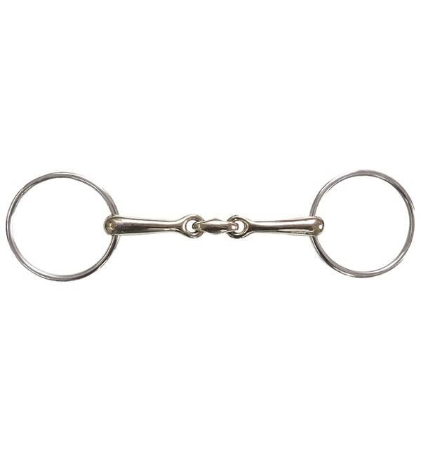 Jacks Horizontal Elliptical Link Bradoon Bit 5-3/4