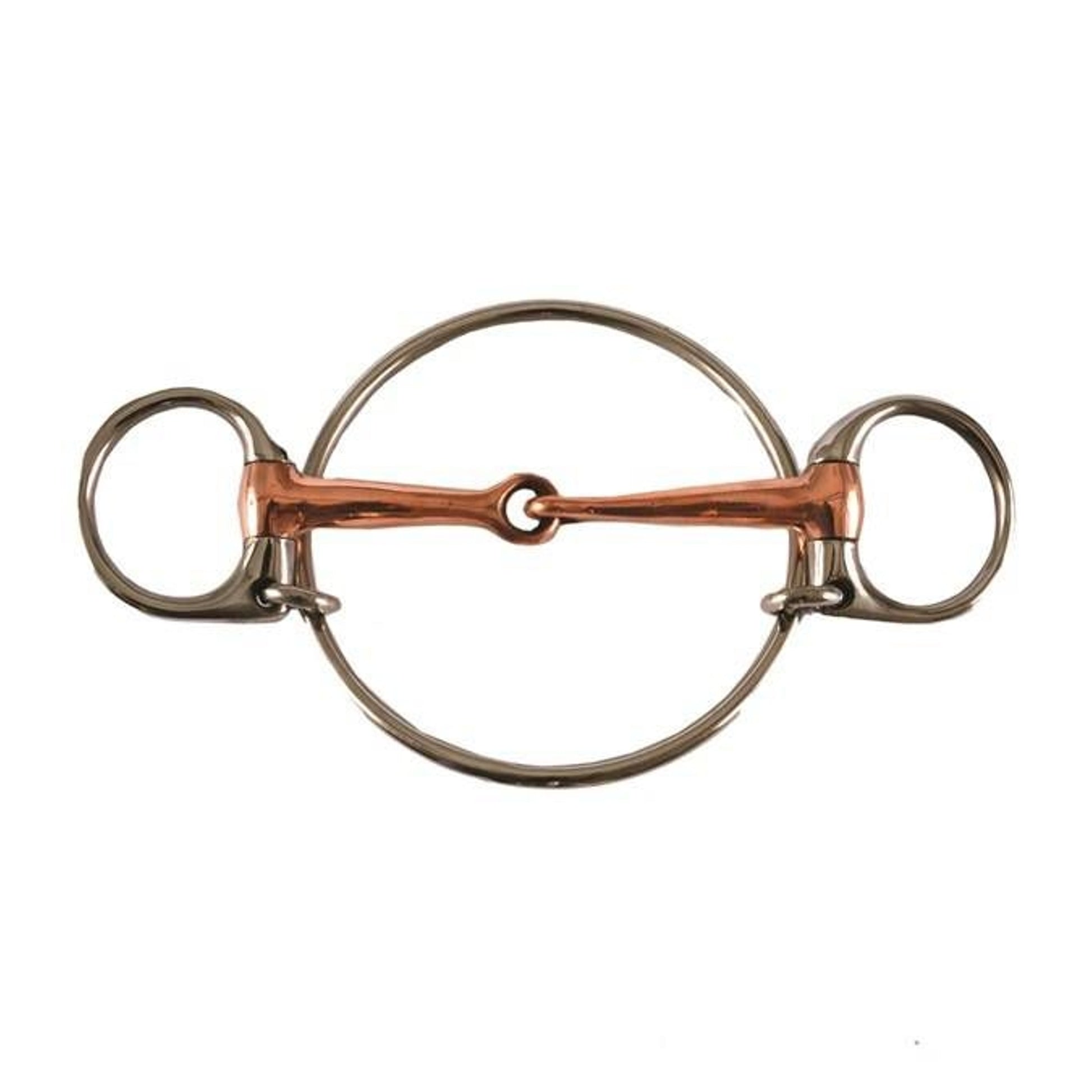 Jacks Dexter Ring Racing Copper Mouth Bit 4-3/4" S