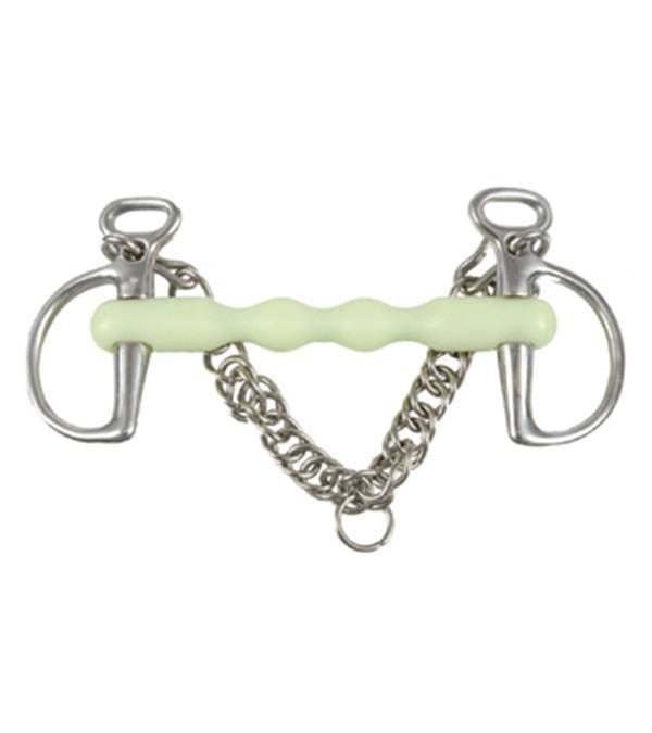 Jacks Apple Flexible Shaped Mouth Bit 5" Stainless