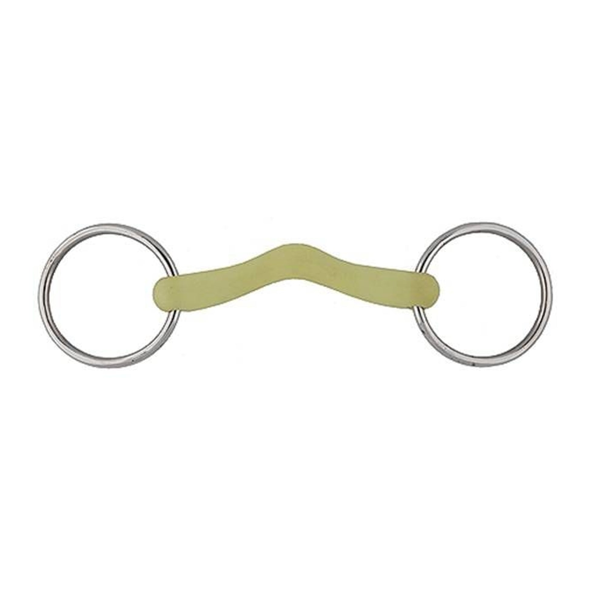 Jacks Apple Low Port Ring Snaffle Bit 5" Stainless