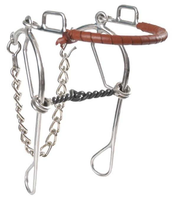 Jacks Hackamore Bit 5" Stainless Steel