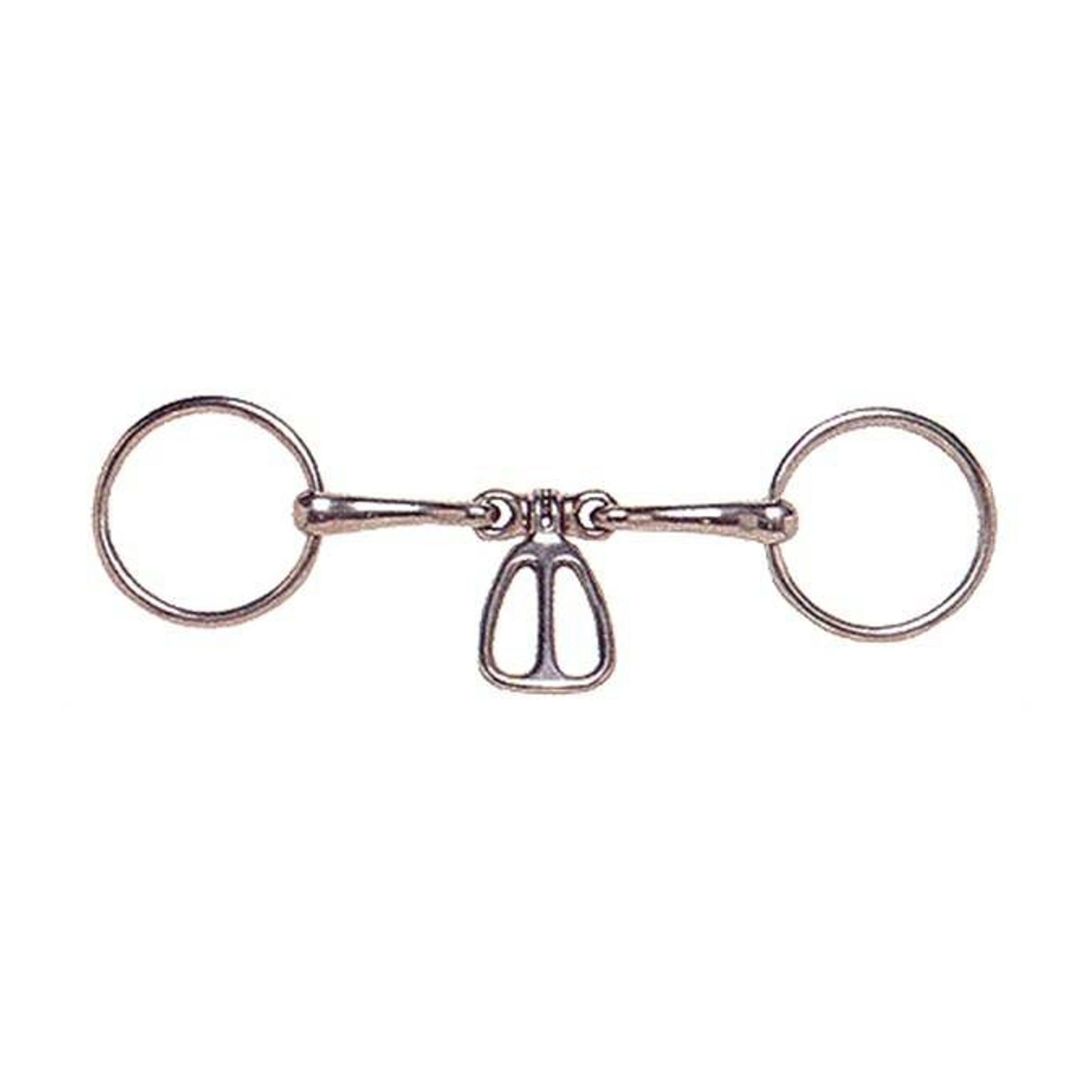 Jacks Serena Song Ring Snaffle Bit 5" Stainless St