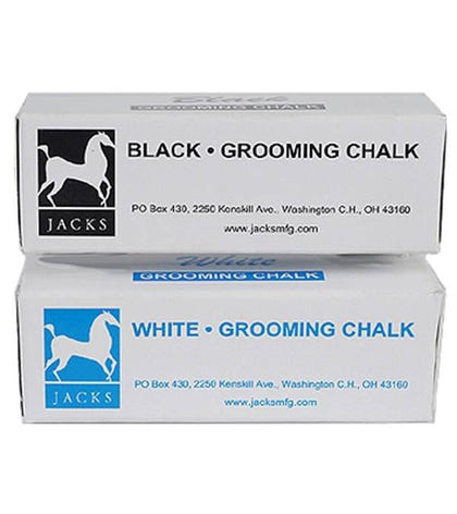 Jacks Equine Grooming Chalk Black