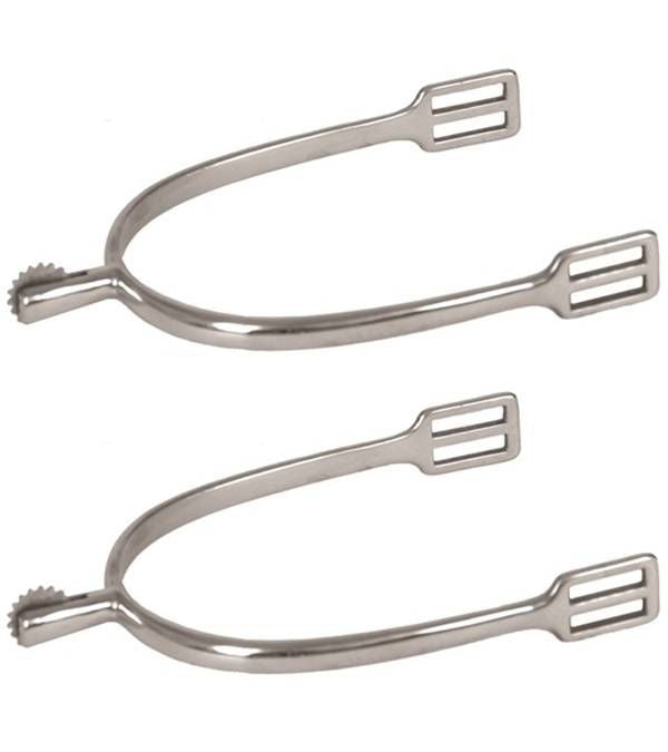 Jacks Ladies Spurs with Rowel Sold in Pairs Stainl