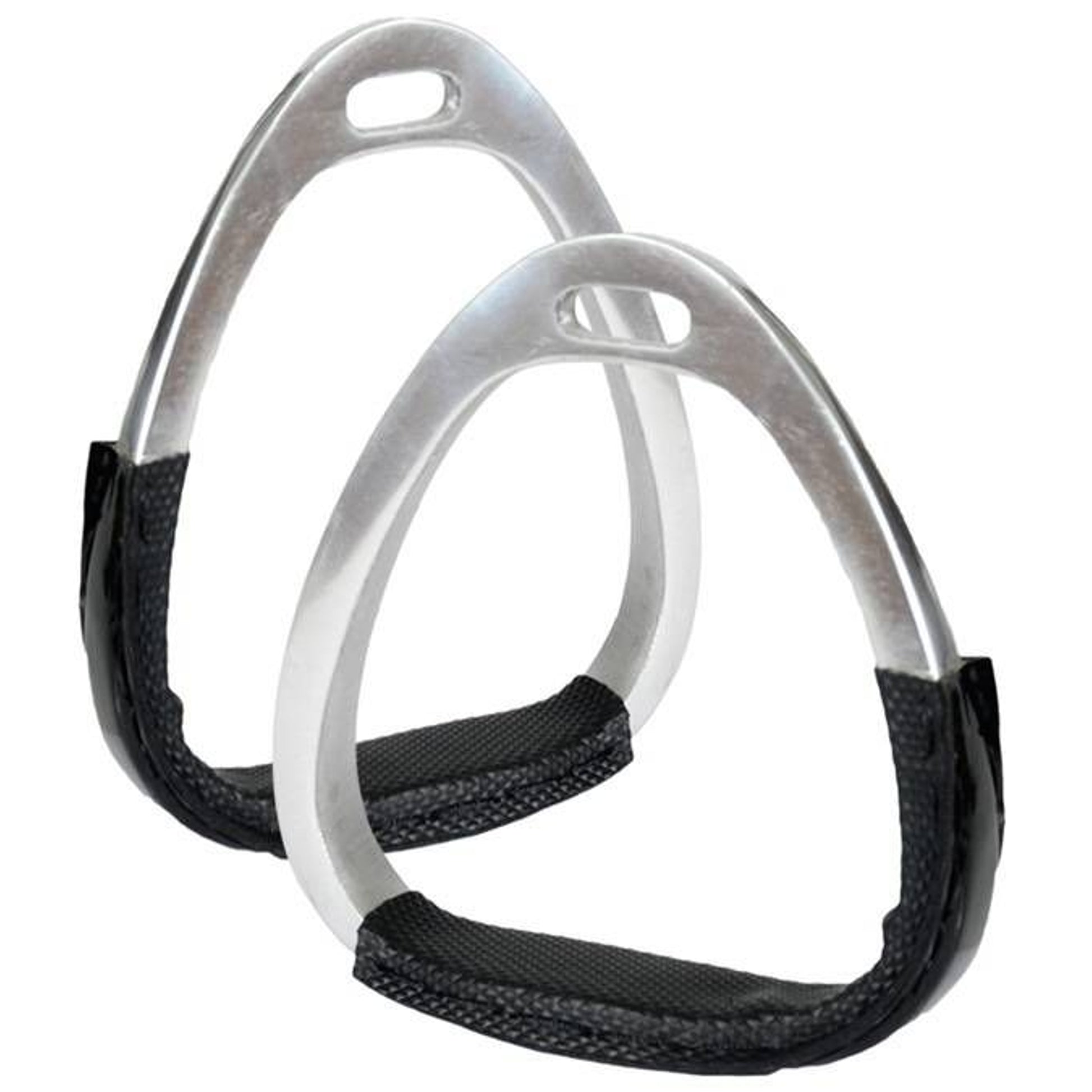 Jacks Race Stirrups - 3-1/2 Sold in Pairs Black