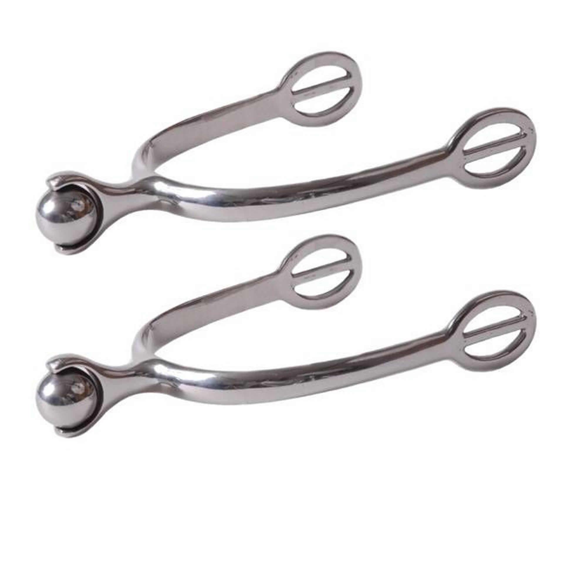 Jacks Roller Ball Spurs Sold in Pairs Stainless St