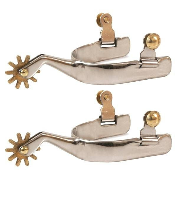 Jacks Spurs with Brass Rowl and Buttons Sold in Pa