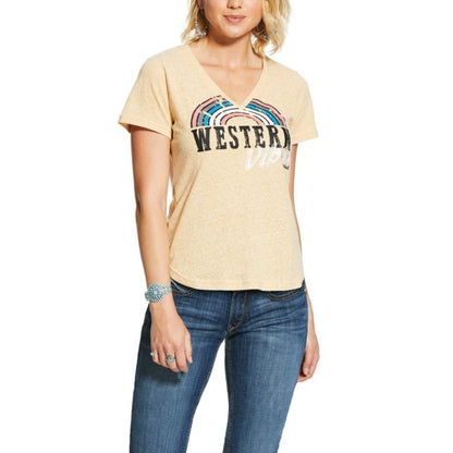 Ariat Ladies Western Vibes Short Sleeve T-Shirt La