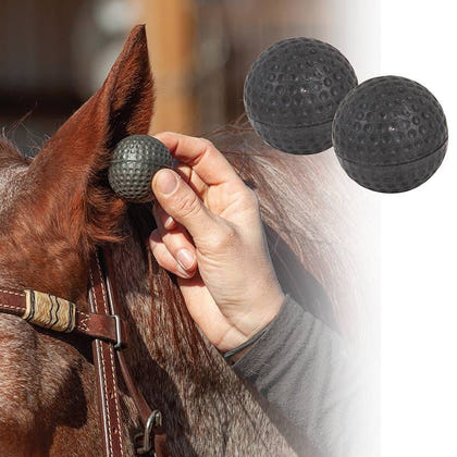 Horse Ear Plugs Large Black