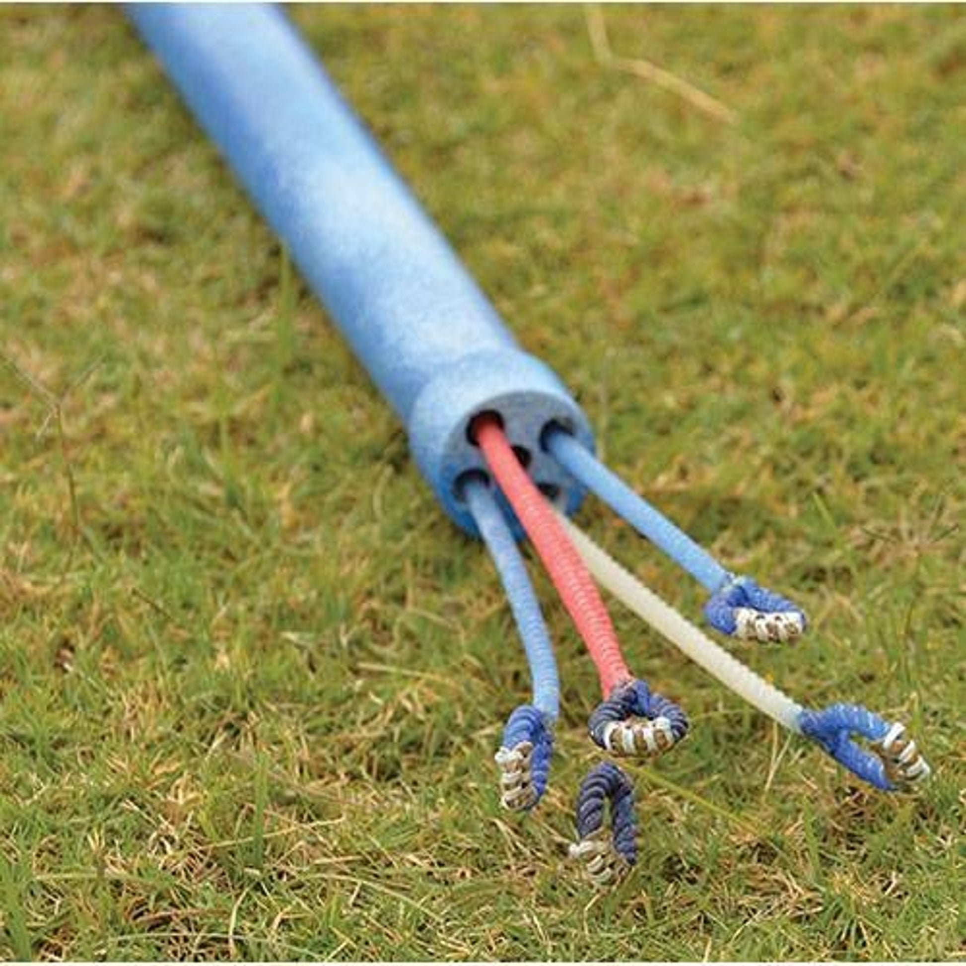 Rattler Calf String Tube Blue
