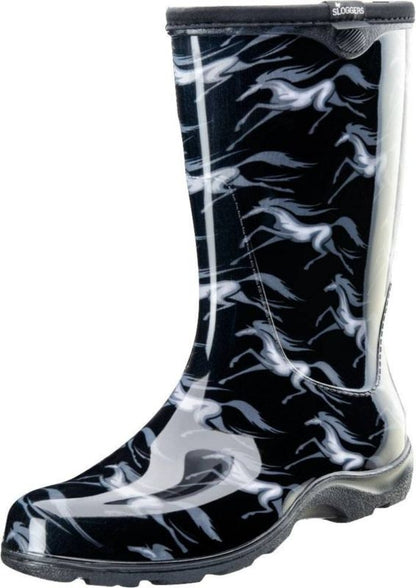 Sloggers Womens Waterproof Comfort Boots 6 Horse B