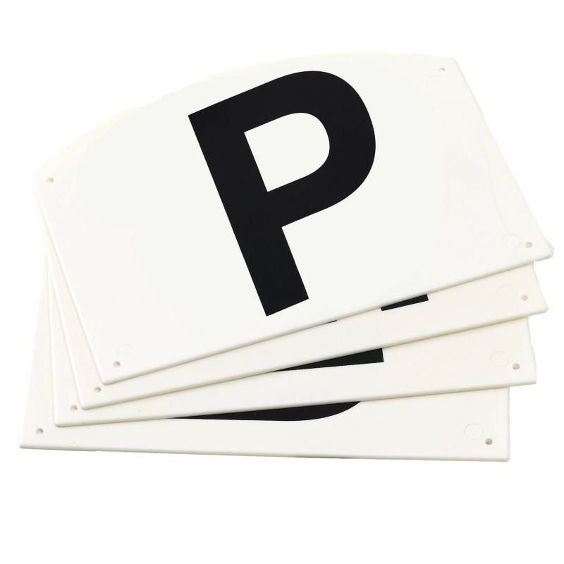 Equi-Essentials Arena Dressage Markers 4pk White