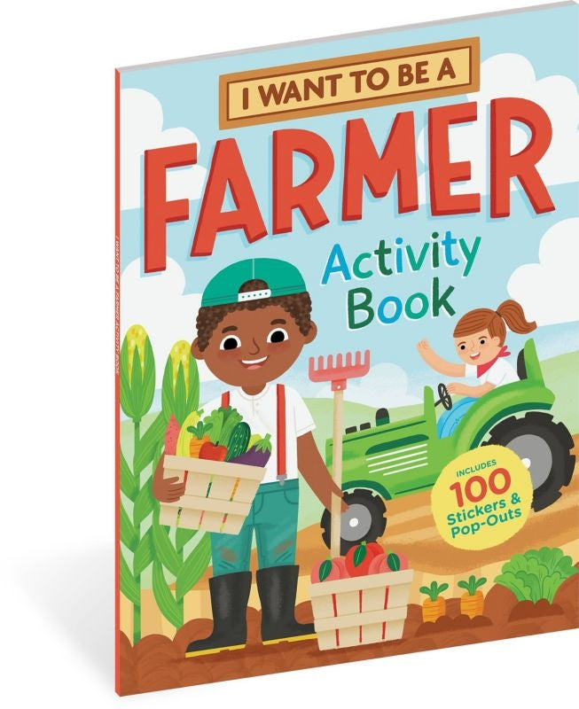 Kelley I Want to Be a Farmer Activity Book 8" X 10