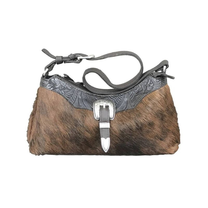 American West Cowtown Zip-Top Shoulder Bag